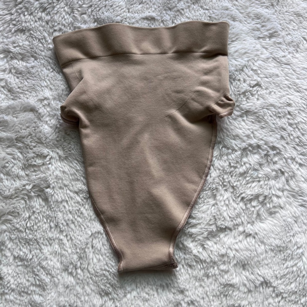 SKIMS Women's High Waisted Sculpting Brief Shapewear Sand Beige Size XS RN155973